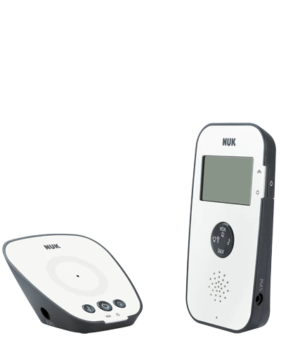 Écoute-bébé numérique Blanc Nuk 10256440 Eco Control Audio Écran 530d Plus 